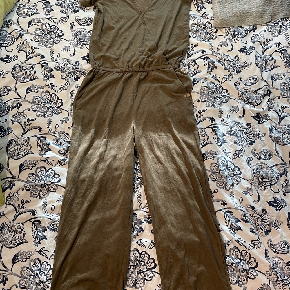 Chic Tan Jumpsuit